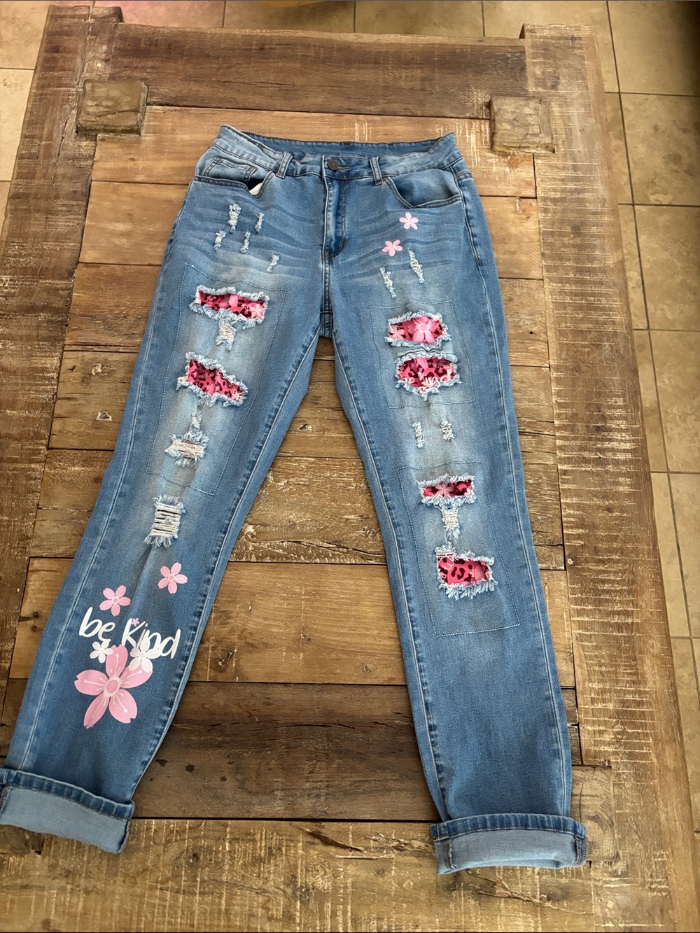 Patchwork Jeans
